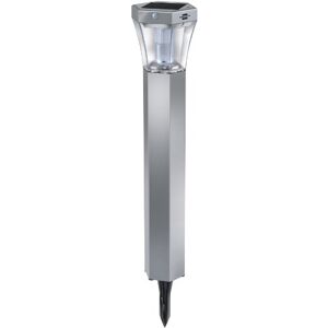 Brennenstuhl Solar LED Wegleuchte / Außen-Wegelampe mit Infrarot-Bewegungsmelder und Dämmerungssensor (IP44, mit Solarzelle, 3 Akkus) silber Brennenstuhl Solar LED Wegleuchte / Außen-Wegelampe mit Infrarot-Bewegungsmelder und Dämmerungssensor (IP44, mit Solarzelle, 3 Akkus) silber