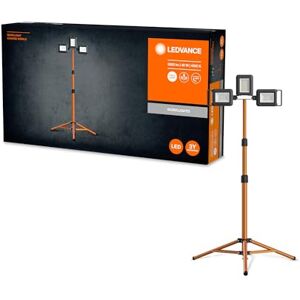 LEDVANCE Worklight LED Tripod Arbeitslicht mit Stativ, zentraler Fluter mit 30W und zwei abnehmbaren Akku Strahlern 5W, IP54, 3280 Lumen, 4000K kaltweiß, Rotationswinkel 360° LEDVANCE Worklight LED Tripod Arbeitslicht mit Stativ, zentraler Fluter mit 30W und zwei abnehmbaren Akku Strahlern 5W, IP54, 3280 Lumen, 4000K kaltweiß, Rotationswinkel 360°