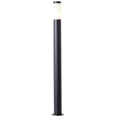 Lightbox Außen Pollerlampe mit 1,1 m Höhe Ø 12 cm moderne Outdoor Pollerlampe, 1,1 m Höhe, Ø 12 cm, E27, max. 20 W, IP44, schwarz Lightbox Außen Pollerlampe mit 1,1 m Höhe Ø 12 cm moderne Outdoor Pollerlampe, 1,1 m Höhe, Ø 12 cm, E27, max. 20 W, IP44, schwarz