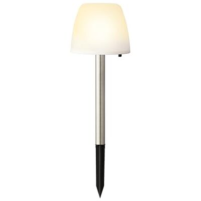 Lumineo LED Solarleuchte 28cm für außen Garten Balkonkasten Dauerbetrieb 6h warmweiß Solar Gartenleuchte Gartenstecker Solarstecker Stableuchte Kunststoff Lumineo LED Solarleuchte 28cm für außen Garten Balkonkasten Dauerbetrieb 6h warmweiß Solar Gartenleuchte Gartenstecker Solarstecker Stableuchte Kunststoff