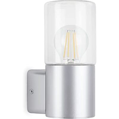 BRILONER Außenwandleuchte - Silber E27 BRILONER Außenwandleuchte - Silber E27