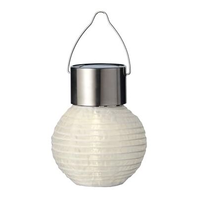Lumineo Solar Gartenleuchte 7x9cm Nylon LED Lampion Solarleuchte für Garten Balkon Solarlampion Hängeleuchte Außenleuchte Solarlampen für Außen hängend als Gartendeko Balkondeko Weiß Warmweiß Lumineo Solar Gartenleuchte 7x9cm Nylon LED Lampion Solarleuchte für Garten Balkon Solarlampion Hängeleuchte Außenleuchte Solarlampen für Außen hängend als Gartendeko Balkondeko Weiß Warmweiß