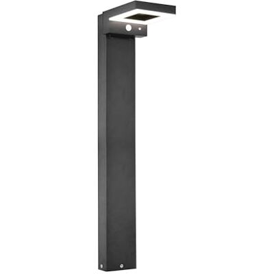 Esotec Solar Wegeleuchte Bewegungsmelder Pollerleuchte Stella 80 102936 Außenbeleuchtung winterfest, H80cm, Aluminium schwarz, PIR 90°/6-8m, 40 LEDs, 3000K, 70/300/500lm, 9Std, 2Ah Akku wechselbar Esotec Solar Wegeleuchte Bewegungsmelder Pollerleuchte Stella 80 102936 Außenbeleuchtung winterfest, H80cm, Aluminium schwarz, PIR 90°/6-8m, 40 LEDs, 3000K, 70/300/500lm, 9Std, 2Ah Akku wechselbar