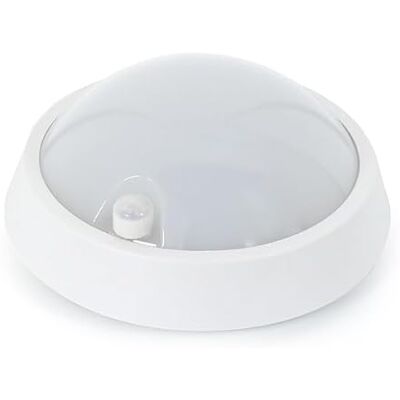 VoltShine Sphärische LED-Lampe, 12 W, mit PIR-Sensor, IP64-zertifiziert, ideal für den Außenbereich, mit weißem Licht von 6000 K. Sorgt für Energieeffizienz und Sicherheit in jeder beleuchteten Ecke. VoltShine Sphärische LED-Lampe, 12 W, mit PIR-Sensor, IP64-zertifiziert, ideal für den Außenbereich, mit weißem Licht von 6000 K. Sorgt für Energieeffizienz und Sicherheit in jeder beleuchteten Ecke.
