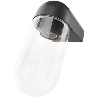 Emos Außen-Wandleuchte CASSIA für Haus und Garten mit E27 Fassung wasserdichte Gartenbeleuchtung für E27-Birne max. 15 W Leuchtkörper mit Gehäuse aus Aluminium zur Wandmontage Emos Außen-Wandleuchte CASSIA für Haus und Garten mit E27 Fassung wasserdichte Gartenbeleuchtung für E27-Birne max. 15 W Leuchtkörper mit Gehäuse aus Aluminium zur Wandmontage