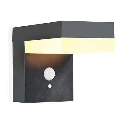 Esotec Solar Wandleuchte Bewegungsmelder Außenwandleuchte Licht Nala 102931 Solar Wandleuchte 16,5x9,5x12,7cm, Edelstahl/Kunststoff, PIR 90°/6-8m, 3000K, 70/300/500lm, 9Std, 2Ah LiFePO4 Akku wechselbar Esotec Solar Wandleuchte Bewegungsmelder Außenwandleuchte Licht Nala 102931 Solar Wandleuchte 16,5x9,5x12,7cm, Edelstahl/Kunststoff, PIR 90°/6-8m, 3000K, 70/300/500lm, 9Std, 2Ah LiFePO4 Akku wechselbar