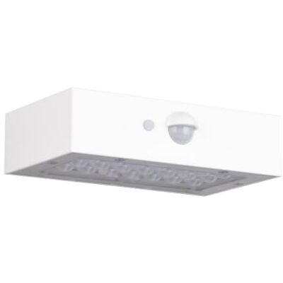 RL LIVE YOUR LIGHT Reality Leuchten Solar Außen Wandleuchte Elvas R25129631 Kunststoff Weiß, 3 Watt LED 4000 Kelvin 380 Lumen, Bewegungssensor, Up & Down Beleuchtung, Dämmerungssensor RL LIVE YOUR LIGHT Reality Leuchten Solar Außen Wandleuchte Elvas R25129631 Kunststoff Weiß, 3 Watt LED 4000 Kelvin 380 Lumen, Bewegungssensor, Up & Down Beleuchtung, Dämmerungssensor