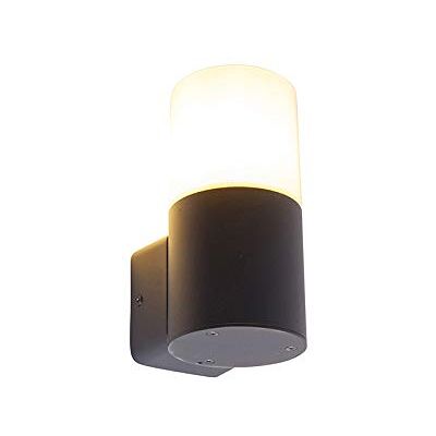 QAZQA Odense Wandleuchte - Modern - Schwarz - IP44 QAZQA Odense Wandleuchte - Modern - Schwarz - IP44