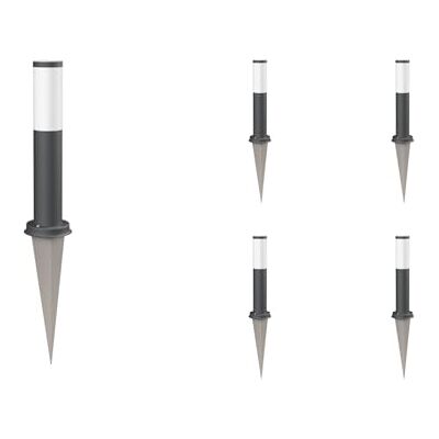 ledscom.de 5x Wegelicht/Pollerleuchte/Gartenleuchte PORU mit Erdspieß für außen, IP44, 39cm, anthrazit, 1 x E27 max. 60W ledscom.de 5x Wegelicht/Pollerleuchte/Gartenleuchte PORU mit Erdspieß für außen, IP44, 39cm, anthrazit, 1 x E27 max. 60W