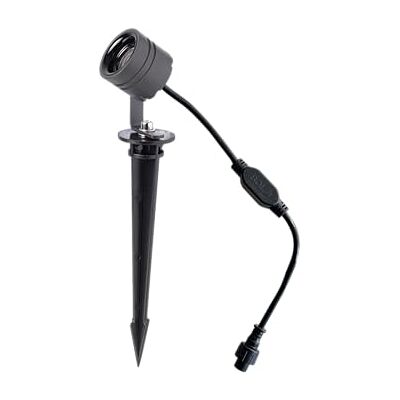 BOLD 2er Set LED Gartenstrahler für 24V System (inkl. 15 cm PVC Kabel, 3000K, IP65, Dimmbar mit Controller) dunkelgrau BOLD 2er Set LED Gartenstrahler für 24V System (inkl. 15 cm PVC Kabel, 3000K, IP65, Dimmbar mit Controller) dunkelgrau