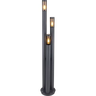 GLOBO - LED Außen-Bodenlampe - 3x7W E27 - Anthrazit GLOBO - LED Außen-Bodenlampe - 3x7W E27 - Anthrazit