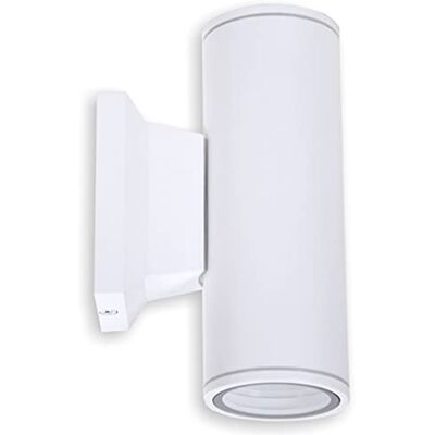 Aigostar LED Wandleuchte GU10 Aluminium Up Down Außenwandleuchte Wasserdicht Außenleuchte Außenlampe Wandspot für Innen und Außen, Weiß Aigostar LED Wandleuchte GU10 Aluminium Up Down Außenwandleuchte Wasserdicht Außenleuchte Außenlampe Wandspot für Innen und Außen, Weiß