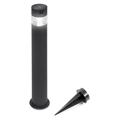 Esotec Solar Pollerleuchte Gartenleuchte Elara 50 Bewegungsmelder 102953 Solar Pollerleuchte H49,5cm, Edelstahl anthrazit, PIR 90°/6m, 4000K, 15/150lm, bis 15Std, LiFePO4 Akku wechselbar, 0,4Wp Esotec Solar Pollerleuchte Gartenleuchte Elara 50 Bewegungsmelder 102953 Solar Pollerleuchte H49,5cm, Edelstahl anthrazit, PIR 90°/6m, 4000K, 15/150lm, bis 15Std, LiFePO4 Akku wechselbar, 0,4Wp