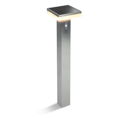 Esotec Solar Wegeleuchte Bewegungsmelder Pollerleuchte Balou 84 CCT 102934 Solar Wegeleuchte H84cm, Edelstahl, PIR 90°/6-8m, CCT 3000/4500/6000K, 100/700/1000lm, 9Std, 4000mAh LiFePO4 Akku wechselbar, Esotec Solar Wegeleuchte Bewegungsmelder Pollerleuchte Balou 84 CCT 102934 Solar Wegeleuchte H84cm, Edelstahl, PIR 90°/6-8m, CCT 3000/4500/6000K, 100/700/1000lm, 9Std, 4000mAh LiFePO4 Akku wechselbar,