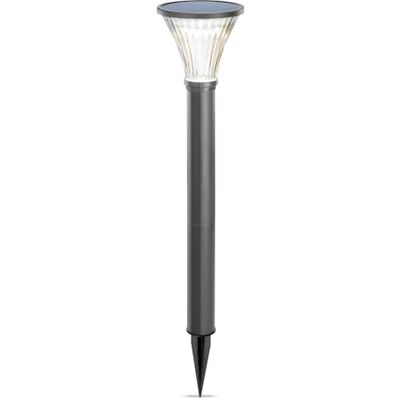 Esotec Solar Wegeleuchte Gartenleuchte Salerno Standleuchte DuoColor 102528 Solar Standleuchte 60cm, Warmweiß/Kaltweiß 2800/6500K, automatisches Energiemanagement, 1,3Wp Solarmodul, Akku wechselbar Esotec Solar Wegeleuchte Gartenleuchte Salerno Standleuchte DuoColor 102528 Solar Standleuchte 60cm, Warmweiß/Kaltweiß 2800/6500K, automatisches Energiemanagement, 1,3Wp Solarmodul, Akku wechselbar