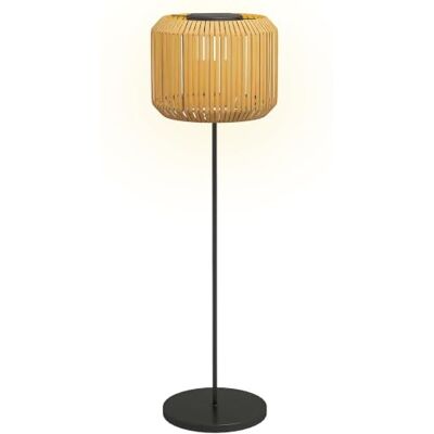 Outsunny Solar Stehlampe Rattan mit Lichtsensor Aufladbar IP44 Gelb Solarlampen, LED Solarleuchte, Wasserdichte Solarlampe, Outdoor Lampe, Solarlaterne, für Garten Balkon Außen Rasen Hof Outsunny Solar Stehlampe Rattan mit Lichtsensor Aufladbar IP44 Gelb Solarlampen, LED Solarleuchte, Wasserdichte Solarlampe, Outdoor Lampe, Solarlaterne, für Garten Balkon Außen Rasen Hof