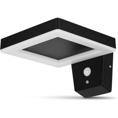 REV SQUARE Solarlampe für außen 270lm, 4000K, Aluminiumgehäuse, IP44 Bewegungsmelder & Dämmerungssensor 8m/100° Li-Ion-Akku 2200mAh austauschbar REV SQUARE Solarlampe für außen 270lm, 4000K, Aluminiumgehäuse, IP44 Bewegungsmelder & Dämmerungssensor 8m/100° Li-Ion-Akku 2200mAh austauschbar