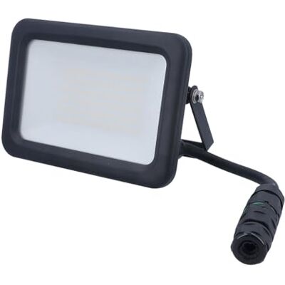 as - Schwabe as Schwabe SLIMLINE PRO Chip LED Strahler 50W 6500 Lumen 4000K neutralweiß OSRAM-LED IP65 Aluminiumgehäuse Außenleuchte schwenkbar 2 m Leitung mit Schutzkontaktstecker IP44, 46421 as - Schwabe as Schwabe SLIMLINE PRO Chip LED Strahler 50W 6500 Lumen 4000K neutralweiß OSRAM-LED IP65 Aluminiumgehäuse Außenleuchte schwenkbar 2 m Leitung mit Schutzkontaktstecker IP44, 46421