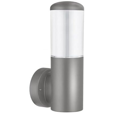 Zarivy Außenleuchte Safran 1 x e27 in elegantem Grau, aus Polycarbonat. Kompakte Abmessungen von 19,6 x 9,1 x 13,4 cm, Schutzart IP44, ideal für den Außenbereich. Zarivy Außenleuchte Safran 1 x e27 in elegantem Grau, aus Polycarbonat. Kompakte Abmessungen von 19,6 x 9,1 x 13,4 cm, Schutzart IP44, ideal für den Außenbereich.