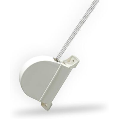 Amig Gurtwickler für Rollos außen, wird obenauf gesetzt, klappbar, Aufwickler aus Kunststoff, mit weißen Band mit schwarzen Punkten von 14 mm, Gehäuder oder Box in Weiß, Maße: 3,5 x 17,4 x 12,5 cm Amig Gurtwickler für Rollos außen, wird obenauf gesetzt, klappbar, Aufwickler aus Kunststoff, mit weißen Band mit schwarzen Punkten von 14 mm, Gehäuder oder Box in Weiß, Maße: 3,5 x 17,4 x 12,5 cm