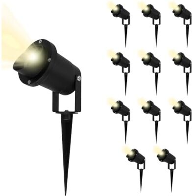 REV Gartenbeleuchtung SPARSET 12x Wegeleuchte außen, 230lm, 3W, schwarz Schwenkbar Gehäuse IP65 aus Aluminium Kabel 1,5m REV Gartenbeleuchtung SPARSET 12x Wegeleuchte außen, 230lm, 3W, schwarz Schwenkbar Gehäuse IP65 aus Aluminium Kabel 1,5m