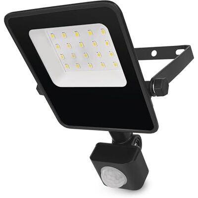 Emos LED-Strahler VISIO mit Sensor 10W, 1500 lm dünnes Alu-Flutlicht wasserdicht neutralweiß extra hohe Lichtleistung 150lm/W Lebensdauer 36000 h Abstrahlwinkel 110° für Außenbereich Emos LED-Strahler VISIO mit Sensor 10W, 1500 lm dünnes Alu-Flutlicht wasserdicht neutralweiß extra hohe Lichtleistung 150lm/W Lebensdauer 36000 h Abstrahlwinkel 110° für Außenbereich
