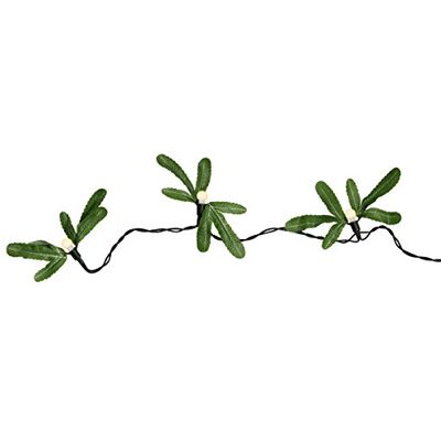 Best Season 476-16 LED-Party-Kette "Green Leaves", 20-teilig, Material Kunststoff, 20 warm weiß LED, grüne Dekoration, Kabel schwarz, outdoor, Vierfarbkarton Best Season 476-16 LED-Party-Kette "Green Leaves", 20-teilig, Material Kunststoff, 20 warm weiß LED, grüne Dekoration, Kabel schwarz, outdoor, Vierfarbkarton