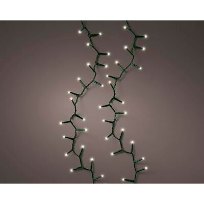 Lumineo Lichterkette Compact warm weiß 1000 LEDs 22,5 Meter grünes Kabel dimmbar Timer IP44 Schutz Lumineo Lichterkette Compact warm weiß 1000 LEDs 22,5 Meter grünes Kabel dimmbar Timer IP44 Schutz