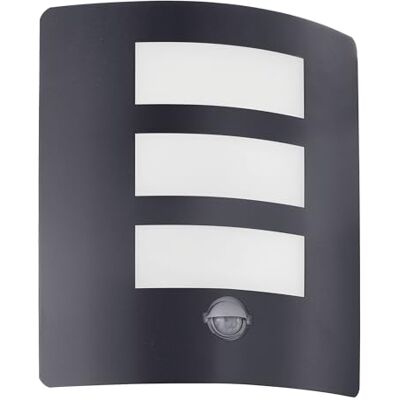 EGLO Wandleuchte außen Rosada-E, Außenlampe mit Bewegungsmelder EGLO Wandleuchte außen Rosada-E, Außenlampe mit Bewegungsmelder
