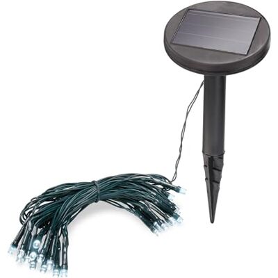 Esotec Solar Lichterkette Outdoor Gartenbeleuchtung LED 24 LEDs 102165 24 kaltweiße LEDs, 4,4 m Gesamtlänge, Dauer- & Blinklicht, bis 10 Std. Leuchtdauer, Solarbetrieb, IP44 Esotec Solar Lichterkette Outdoor Gartenbeleuchtung LED 24 LEDs 102165 24 kaltweiße LEDs, 4,4 m Gesamtlänge, Dauer- & Blinklicht, bis 10 Std. Leuchtdauer, Solarbetrieb, IP44