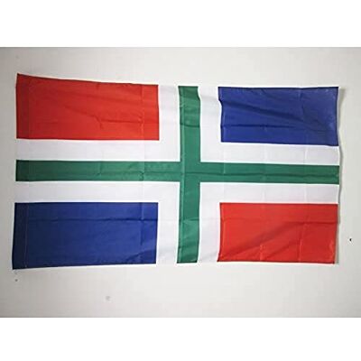 AZ FLAG Flagge Provinz Groningen 150x90 cm Polyester 100D Hohlsaum Für innen und außen Holländische dekorative Flagge doppelte Nähte und verstärkte Kanten mit Masttunnel 100D Polyester AZ FLAG Flagge Provinz Groningen 150x90 cm Polyester 100D Hohlsaum Für innen und außen Holländische dekorative Flagge doppelte Nähte und verstärkte Kanten mit Masttunnel 100D Polyester