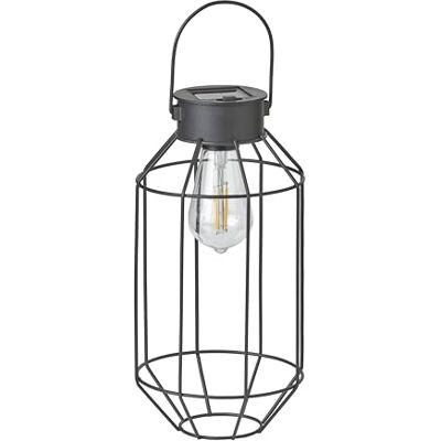 Northpoint LED Solar Laterne Dämmerungssensor Garten Balkon Modern Industrielook IP44 (Laterne) Northpoint LED Solar Laterne Dämmerungssensor Garten Balkon Modern Industrielook IP44 (Laterne)