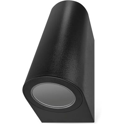 Emos Außen-Wandleuchte OCULUS für Haus und Garten mit 2x GU10-Fassung wasserdichte Gartenbeleuchtung für 2 Reflektor-Birnen max. 35 W Leuchtkörper mit Kunststoff-Gehäuse zur Wandmontage Emos Außen-Wandleuchte OCULUS für Haus und Garten mit 2x GU10-Fassung wasserdichte Gartenbeleuchtung für 2 Reflektor-Birnen max. 35 W Leuchtkörper mit Kunststoff-Gehäuse zur Wandmontage
