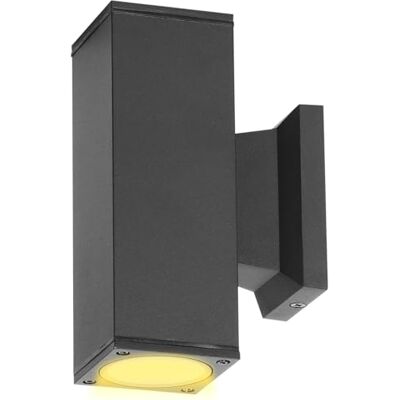Aigostar LED Wandleuchte GU10 Aluminium Up Down Außenwandleuchte Wasserdicht Außenleuchte Außenlampe Wandspot für Innen und Außen,Schwarz Aigostar LED Wandleuchte GU10 Aluminium Up Down Außenwandleuchte Wasserdicht Außenleuchte Außenlampe Wandspot für Innen und Außen,Schwarz
