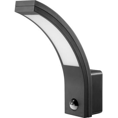 EURA EL-HOME LED Fassadenleuchte ML-20B7 mit Bewegungssensor 140° PIR, 15W, 1000lm, Dämmerungssensor, IP54 – für den Außenbereich, Wandleuchte, Garten Lampe, Lampenhalter, Aussenleuchte Schwarz EURA EL-HOME LED Fassadenleuchte ML-20B7 mit Bewegungssensor 140° PIR, 15W, 1000lm, Dämmerungssensor, IP54 – für den Außenbereich, Wandleuchte, Garten Lampe, Lampenhalter, Aussenleuchte Schwarz