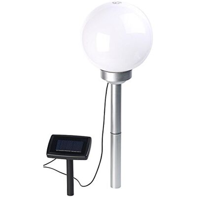 Lunartec Solar Kugelleuchten: Solar-LED-Leuchtkugel mit rotierendem Licht-Effekt & Erdspieß, Ø 20 cm (LED Kugel, Solarkugelleuchte, Ball) Lunartec Solar Kugelleuchten: Solar-LED-Leuchtkugel mit rotierendem Licht-Effekt & Erdspieß, Ø 20 cm (LED Kugel, Solarkugelleuchte, Ball)