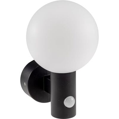 ChiliTec Wandleuchte IP65 15W mit Bewegungsmelder Licht Weiß 4000k Gehäuse Schwarz ChiliTec Wandleuchte IP65 15W mit Bewegungsmelder Licht Weiß 4000k Gehäuse Schwarz