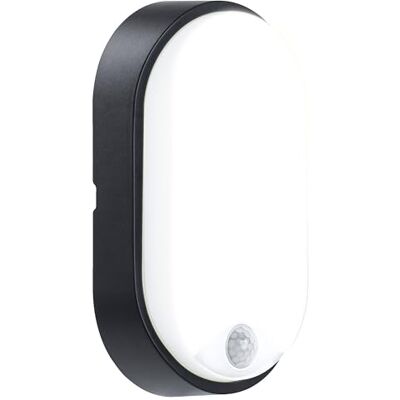 Luceco EBEO10P40-01 Eco Oval Bulkhead LED Beleuchtung - PIR Bewegungsmelder Luceco EBEO10P40-01 Eco Oval Bulkhead LED Beleuchtung - PIR Bewegungsmelder