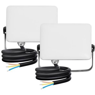 Aigostar LED Strahler Außen 30W,3300LM Superhell LED Fluter,IP65 Wasserdicht Außenstrahler, 4000K Naturweiß Scheinwerfer Wandleuchtefür Garten, Innenhöfe,Garage,Sportplatz,2 Stück Aigostar LED Strahler Außen 30W,3300LM Superhell LED Fluter,IP65 Wasserdicht Außenstrahler, 4000K Naturweiß Scheinwerfer Wandleuchtefür Garten, Innenhöfe,Garage,Sportplatz,2 Stück