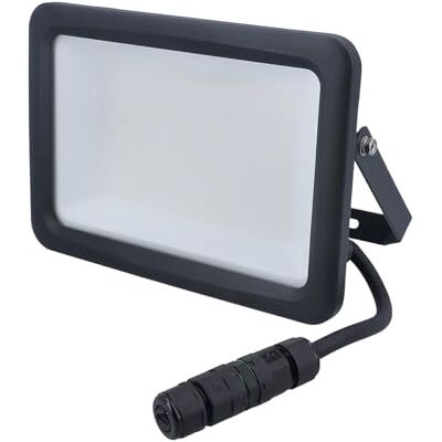 as - Schwabe as Schwabe SLIMLINE LED Strahler 120 W, 12000 Lumen- Neutralweiß 4000K 2 m Kabel Wandleuchte schwenkbar robustes Aluminium einfache Installation Außenbeleuchtung wasserfest IP65, 46465 as - Schwabe as Schwabe SLIMLINE LED Strahler 120 W, 12000 Lumen- Neutralweiß 4000K 2 m Kabel Wandleuchte schwenkbar robustes Aluminium einfache Installation Außenbeleuchtung wasserfest IP65, 46465