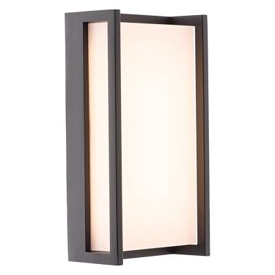 LUTEC LED-Wandleuchten für den Außenbereich, 1100LM 3000K Warmweiß, moderne Aluminium-Wandleuchte für den Außenbereich, wasserdichte Innenwandleuchte für Haustür, Veranda, Hausflur, Garten, dunkelgrau LUTEC LED-Wandleuchten für den Außenbereich, 1100LM 3000K Warmweiß, moderne Aluminium-Wandleuchte für den Außenbereich, wasserdichte Innenwandleuchte für Haustür, Veranda, Hausflur, Garten, dunkelgrau
