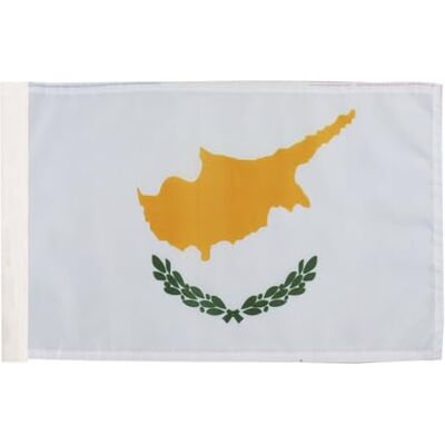 AZ FLAG Flagge Zypern 45x30 cm Fahne Zypriotische Polyester 100D Hohlsaum Für innen und außen dekorative Flagge Κύπρος doppelte Nähte und verstärkte Kanten mit Masttunnel 100D Polyester AZ FLAG Flagge Zypern 45x30 cm Fahne Zypriotische Polyester 100D Hohlsaum Für innen und außen dekorative Flagge Κύπρος doppelte Nähte und verstärkte Kanten mit Masttunnel 100D Polyester