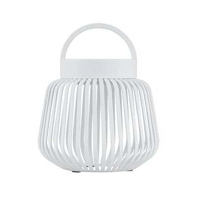 blomus LITO LED-Laterne XS Weiß Eisen Ø 13 x 12 cm 3 Lichtfarben Per Touch dimmbar Mobiler Akkubetrieb Spritzwassergeschützt nach IP54 blomus LITO LED-Laterne XS Weiß Eisen Ø 13 x 12 cm 3 Lichtfarben Per Touch dimmbar Mobiler Akkubetrieb Spritzwassergeschützt nach IP54