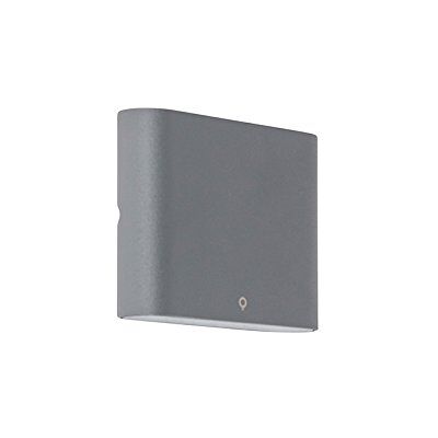 QAZQA Wandleuchte - Modern - Anthrazit - IP65 - 9W LED QAZQA Wandleuchte - Modern - Anthrazit - IP65 - 9W LED