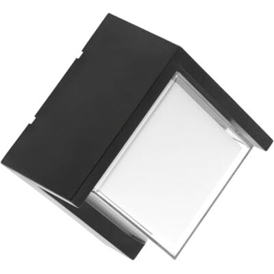 GTV LED Außenwandleuchte CANTI II, 12W Wandlampe mit 1000lm, IP65 Wasserfest, 4000K Neutralweiß, 120 Abstrahlwinkel, Fassadenleuchte für Eingang Terrasse, Schwarz GTV LED Außenwandleuchte CANTI II, 12W Wandlampe mit 1000lm, IP65 Wasserfest, 4000K Neutralweiß, 120 Abstrahlwinkel, Fassadenleuchte für Eingang Terrasse, Schwarz