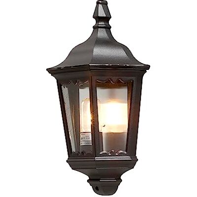 Konstsmide Firenze 7229 Wandleuchte (B: 25cm T: 16cm H: 44,5cm, 1x100W, IP43) matt-schwarz Konstsmide Firenze 7229 Wandleuchte (B: 25cm T: 16cm H: 44,5cm, 1x100W, IP43) matt-schwarz