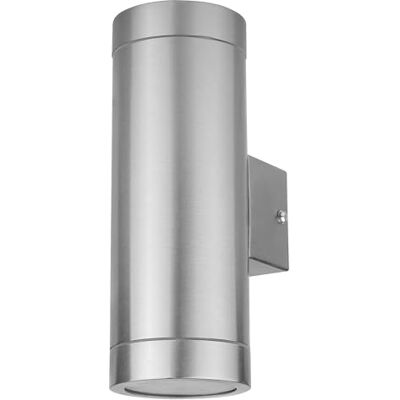 Grafner UP and DOWN Edelstahl Wandlampe 2x GU10 IP44 Wand Außenleuchte, für außen und innen, oben unten Wandleuchte Lampe Außen Hoflampe Grafner UP and DOWN Edelstahl Wandlampe 2x GU10 IP44 Wand Außenleuchte, für außen und innen, oben unten Wandleuchte Lampe Außen Hoflampe