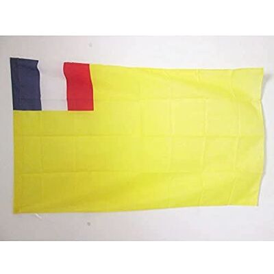 AZ FLAG Flagge Französisch-Indochina 1887-1954 150x90 cm Hohlsaum Für innen und außen Union Indochinoise dekorative Flagge doppelte Nähte und verstärkte Kanten mit Masttunnel 100D Polyester AZ FLAG Flagge Französisch-Indochina 1887-1954 150x90 cm Hohlsaum Für innen und außen Union Indochinoise dekorative Flagge doppelte Nähte und verstärkte Kanten mit Masttunnel 100D Polyester
