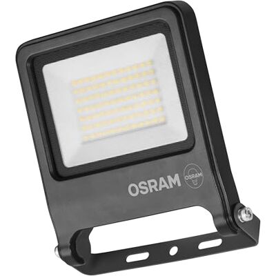Osram ENDURA FLOOD PC 50W LED-Fluter, 3000K warmweiß, 5000 Lumen, IP65 Flutlicht, nachhaltiges Aluminium, 100 lm/W Effizienz, Dunkelgrau Osram ENDURA FLOOD PC 50W LED-Fluter, 3000K warmweiß, 5000 Lumen, IP65 Flutlicht, nachhaltiges Aluminium, 100 lm/W Effizienz, Dunkelgrau