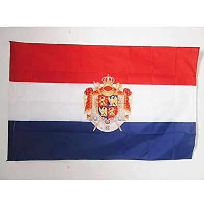 AZ FLAG Flagge Königreich Holland 1806-1810 150x90 cm Hohlsaum Für innen und außen Niederlande dekorative Flagge doppelte Nähte und verstärkte Kanten mit Masttunnel 100D Polyester AZ FLAG Flagge Königreich Holland 1806-1810 150x90 cm Hohlsaum Für innen und außen Niederlande dekorative Flagge doppelte Nähte und verstärkte Kanten mit Masttunnel 100D Polyester